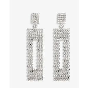 EXPRESS Rectangle Drop Earrings